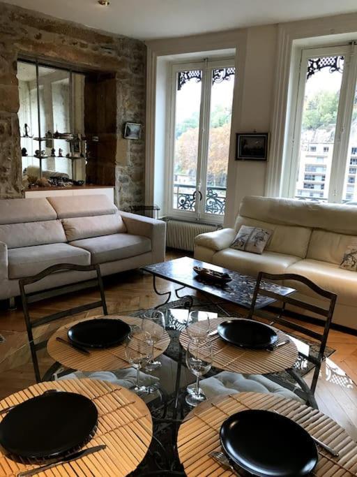 Ferienwohnung Vue Sur L'Eau Lyon Exterior foto