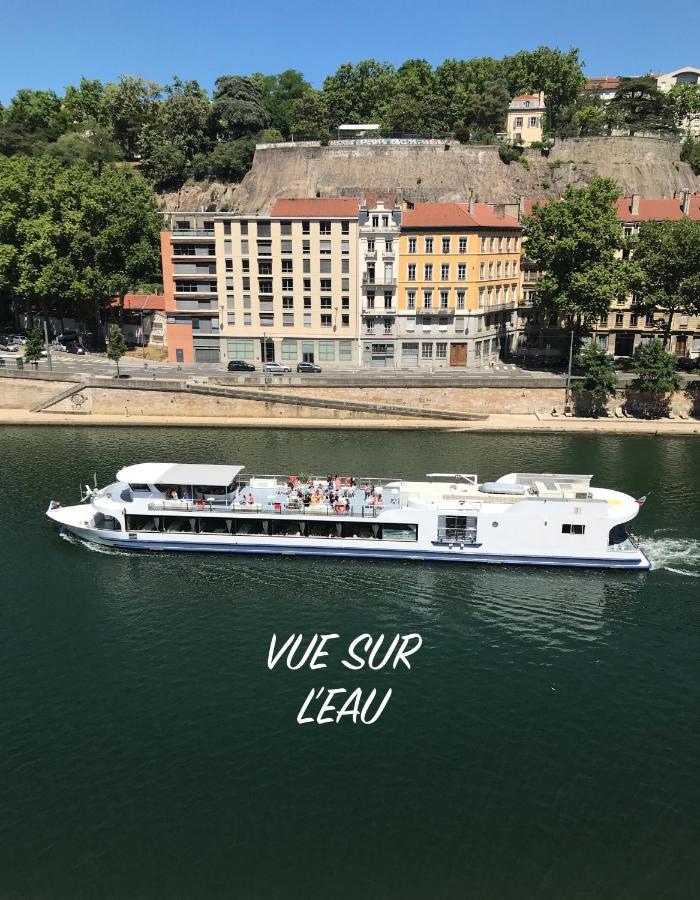 Ferienwohnung Vue Sur L'Eau Lyon Exterior foto